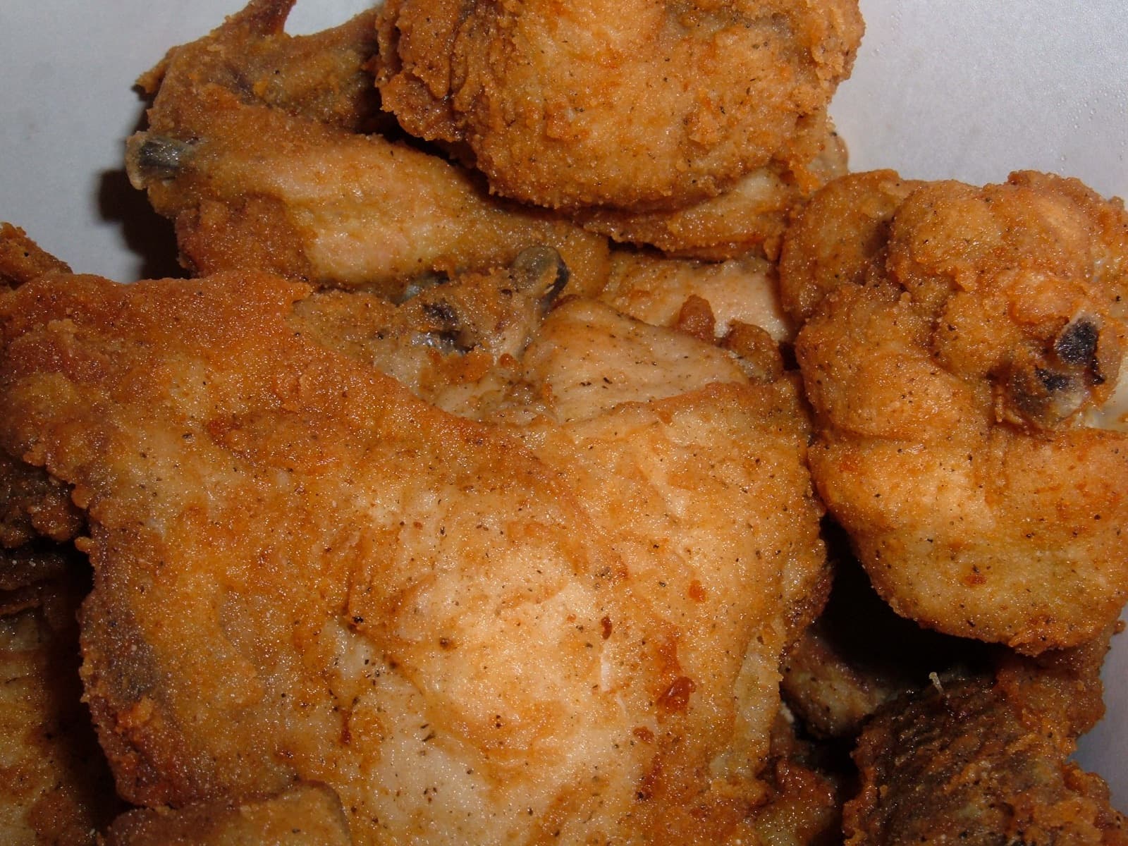 KFC Original Recipe chicken in a bucket